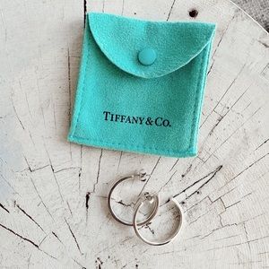 Tiffany & Co. Sterling Silver Hoops!